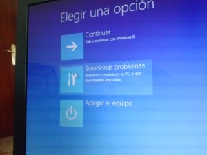 Entrar en la BIOS desde Windows 8