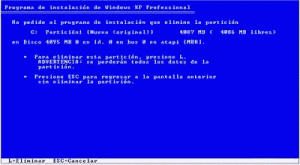 como instalar Windows XP