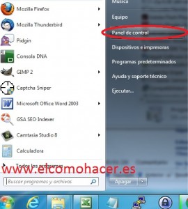 Activar telnet windows 7