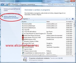 Activar telnet_windows 7